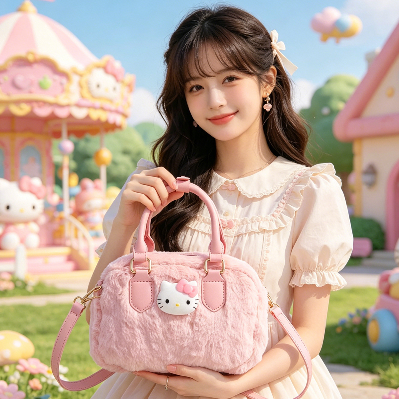 Embroidery Removal - Sanrios Crossbody Bag Cute Anime Figure