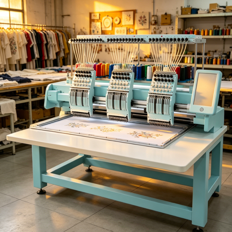 Embroidery Fonts - Customized Embroidery Machine With Automatic Needle