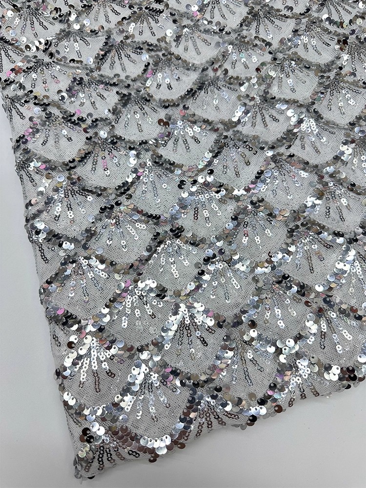 1yard Fully covered shell-shap – Embroidery Wedding recenzja i cena