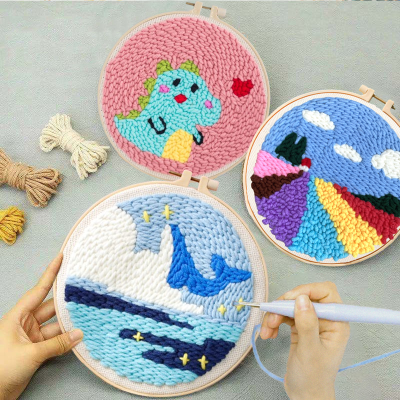 Punch Needle Embroidery Kit St – Embroidery Xmas Decorations recenzja i cena