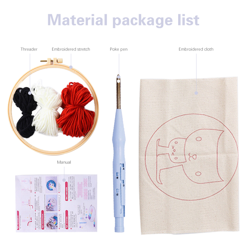 Punch Needle Embroidery Kit St – Embroidery Xmas Decorations recenzja i cena