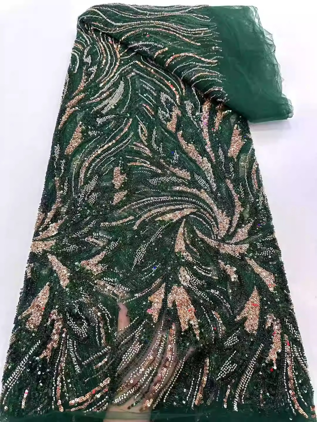 5yard Sequin bead tube embroid – Embroidery Wedding recenzja i cena
