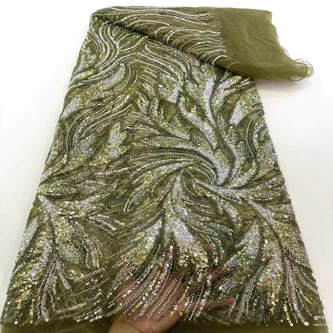 5yard Sequin bead tube embroid – Embroidery Wedding recenzja i cena