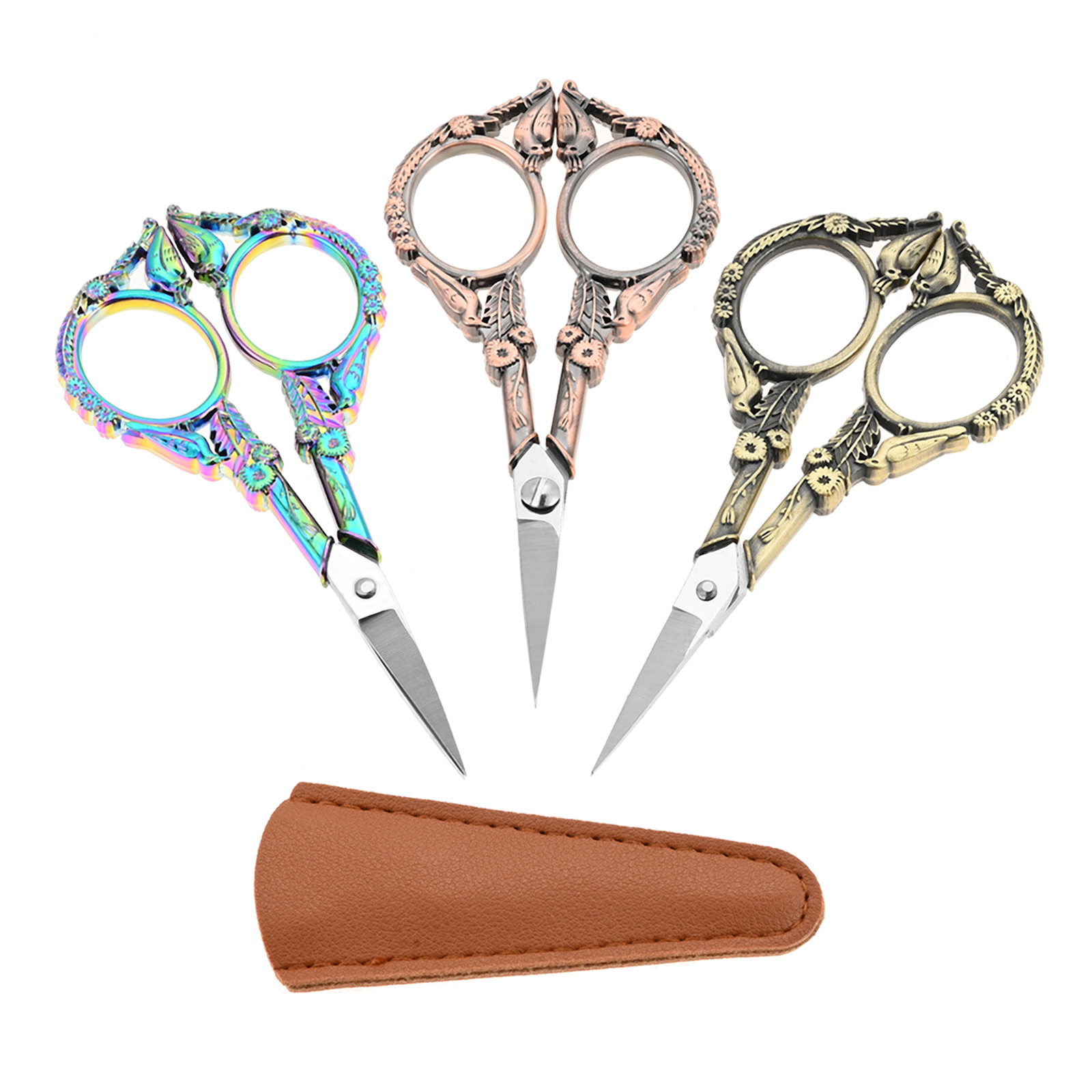 Retro Embroidery Scissors with – Embroidery Fonts recenzja i cena