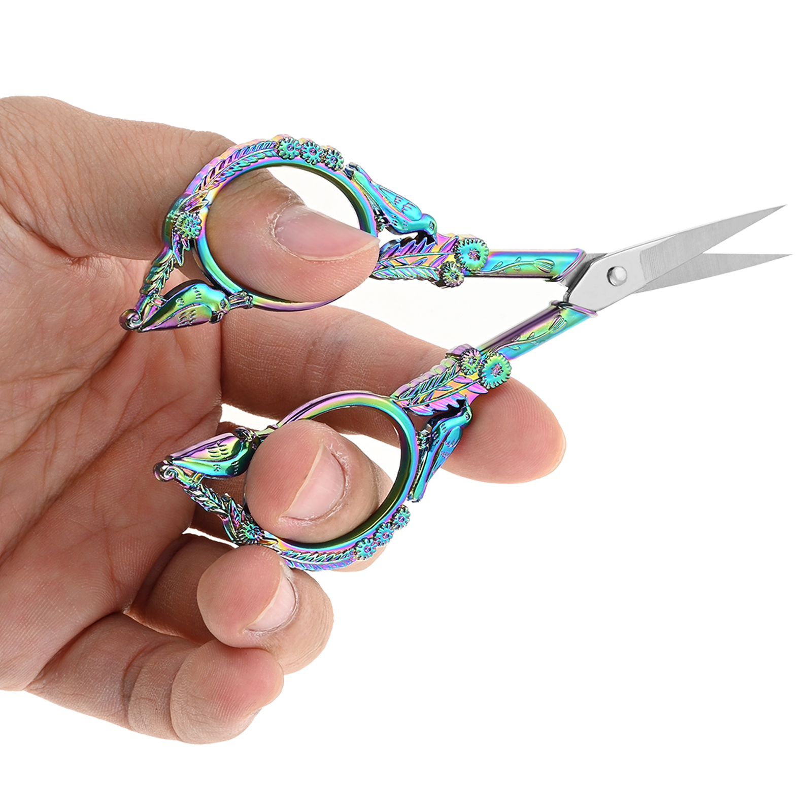 Retro Embroidery Scissors with – Embroidery Fonts recenzja i cena