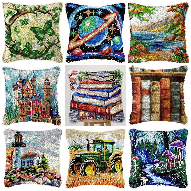 Landscape Books Latch Hook Kit – Embroidery Sheet recenzja i cena