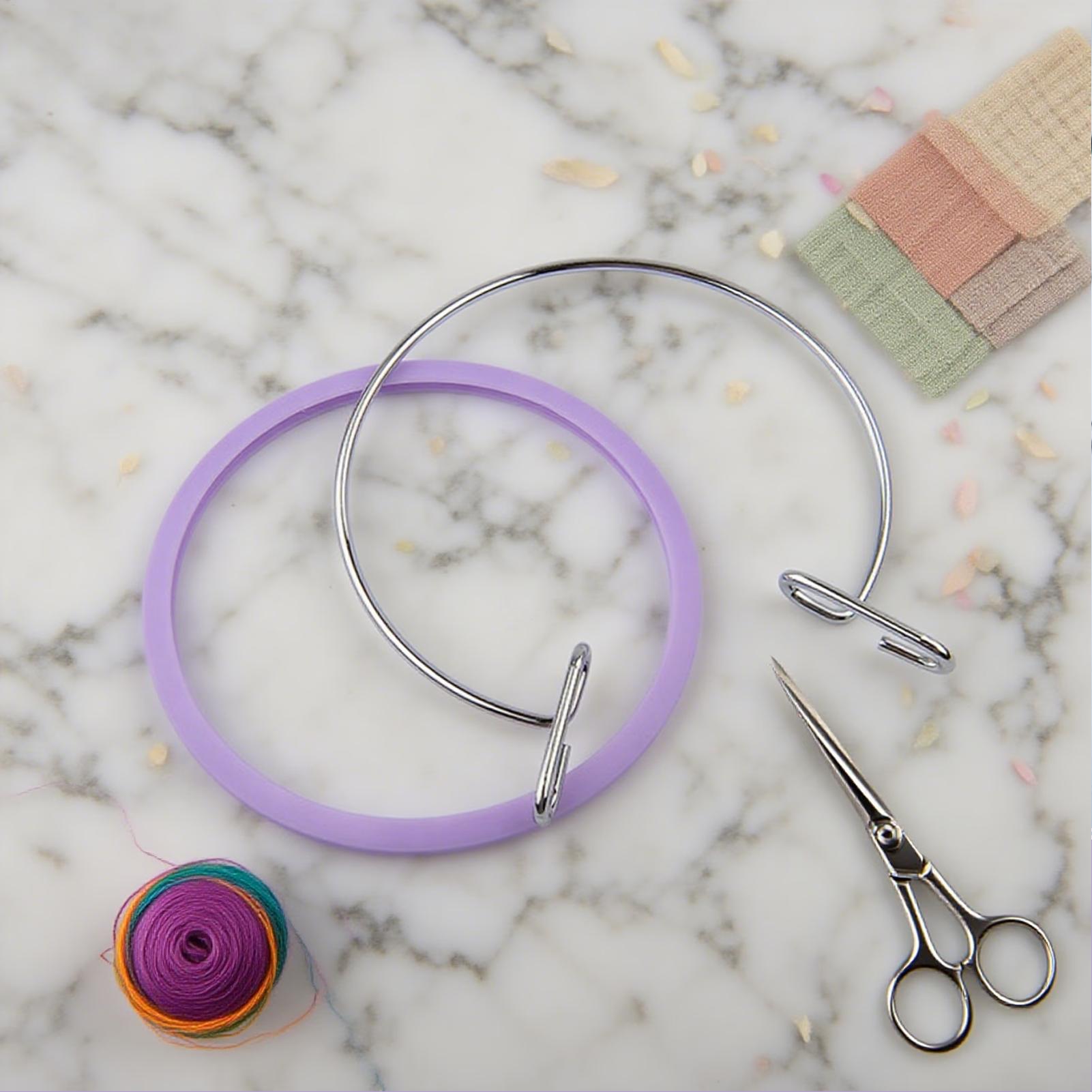 Hoop For Cross Stitching Metal – Embroidery Art recenzja i cena
