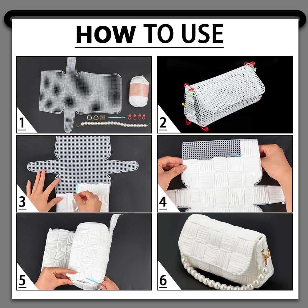 1-4Pcs Plastic Mesh Canvas She – Embroidery Sheet recenzja i cena