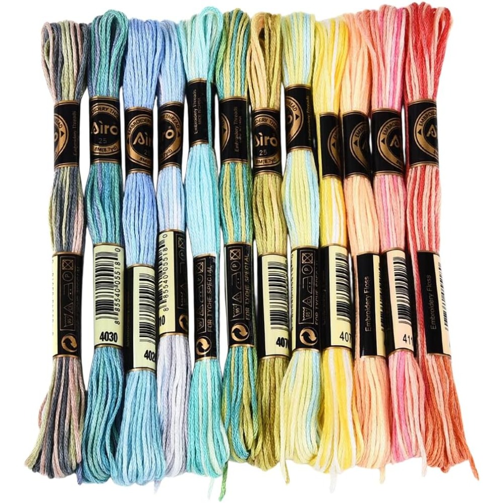 12 Skeins 105 Yards 6 Ply Vari – Embroidery Gradient recenzja i cena