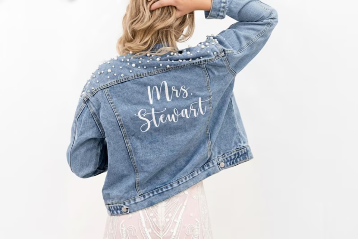 Custom Embroidered Bride Denim – Embroidery Jacket recenzja i cena