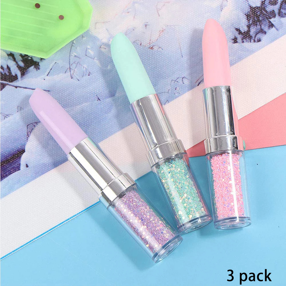 Lipstick Shape Diamond Paintin – Embroidery Art recenzja i cena