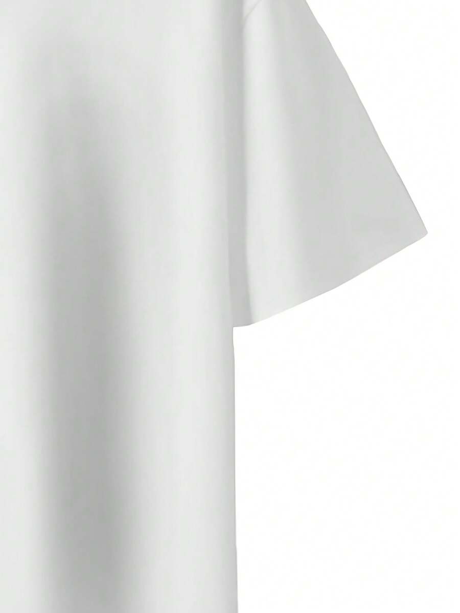 Plus Size Crew Neck T-Shirt Wi – Embroidery Cotton Shirt recenzja i cena