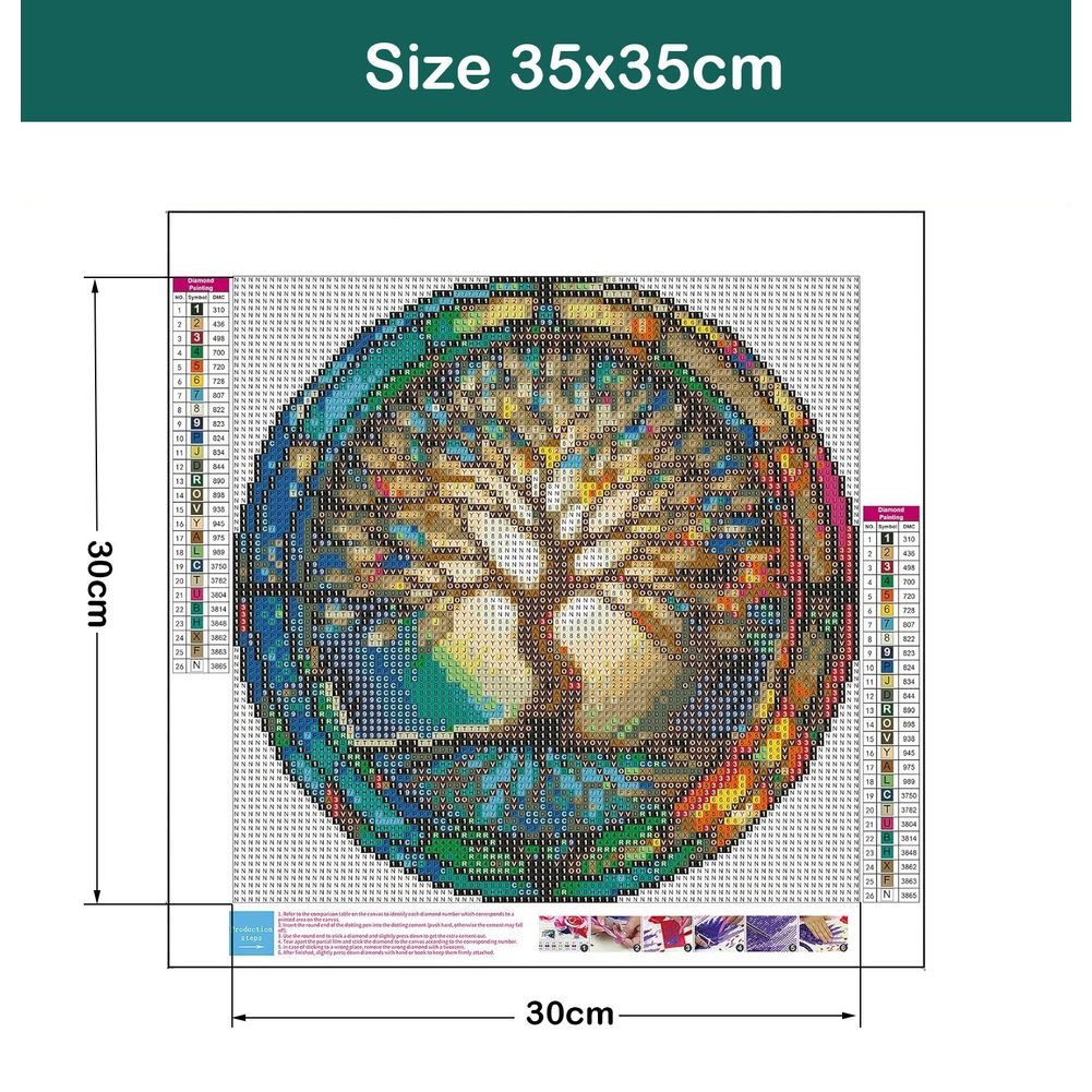 Full Drill Diamond Embroidery  – Embroidery Xmas Decorations recenzja i cena