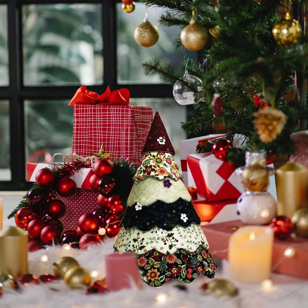 Xmas Tree Hand-made Templates  – Embroidery Xmas Kits recenzja i cena
