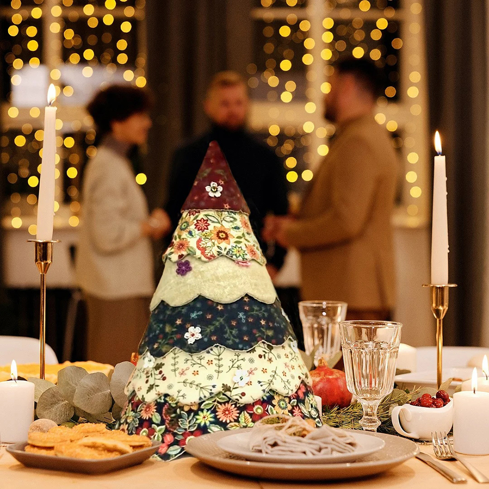 Xmas Tree Hand-made Templates  – Embroidery Xmas Kits recenzja i cena