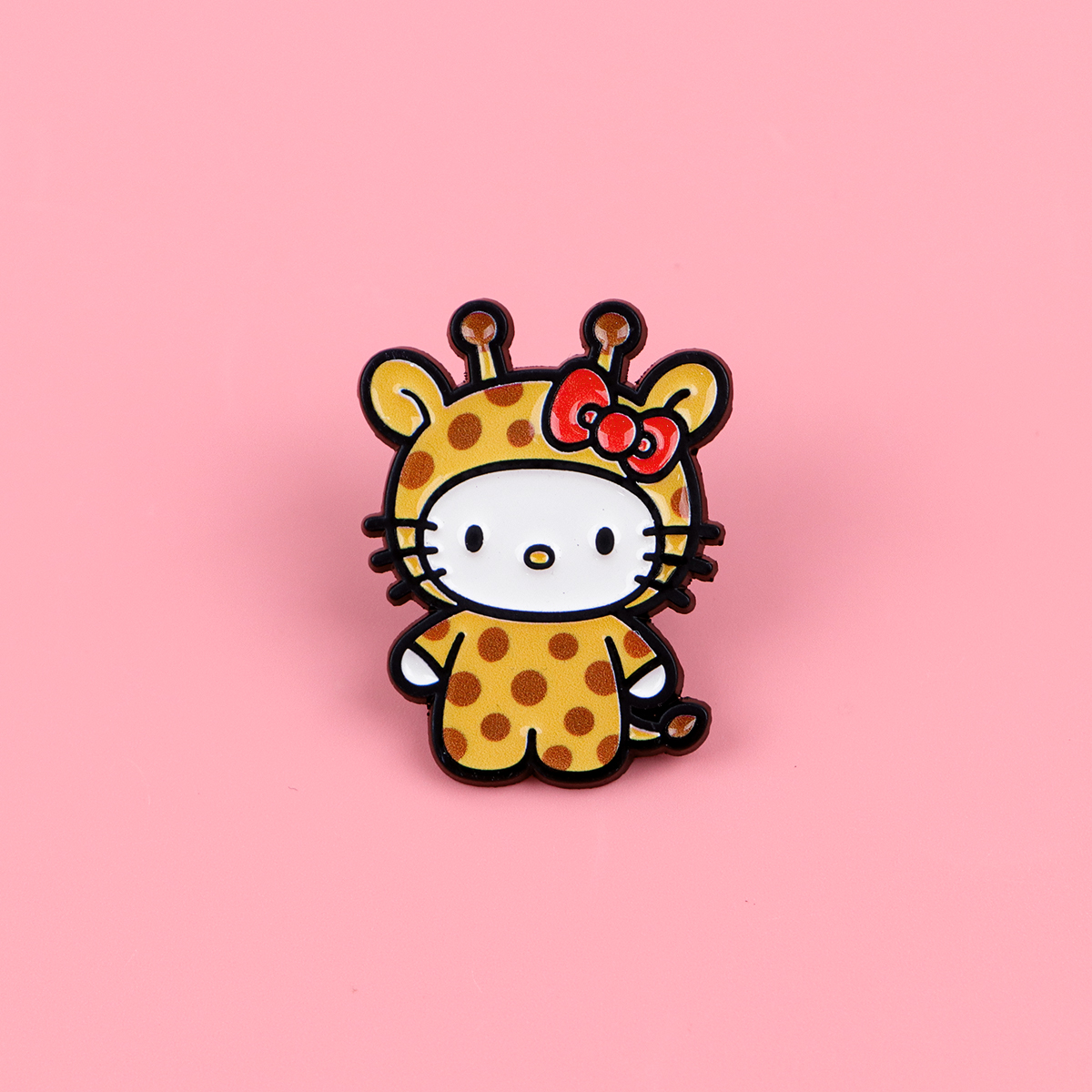 Kawaii Giraffe Enamel Pins Lot – Embroidery Illustration recenzja i cena