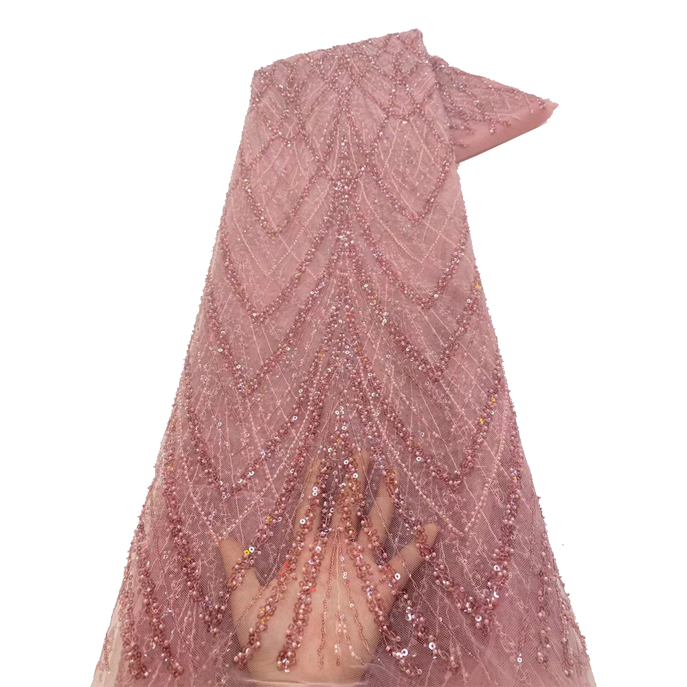 Luxury African Sequins Beaded  – Embroidery Gradient recenzja i cena