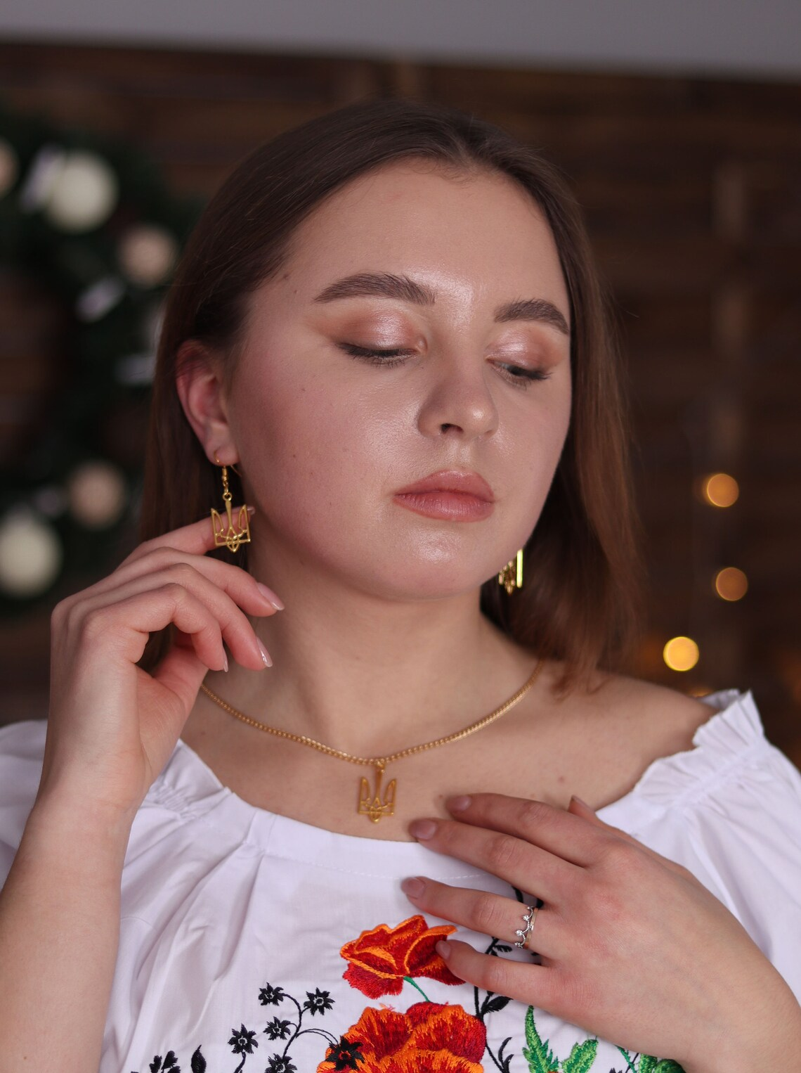 Ukraine National Emblem Neckla – Embroidery Legacy recenzja i cena
