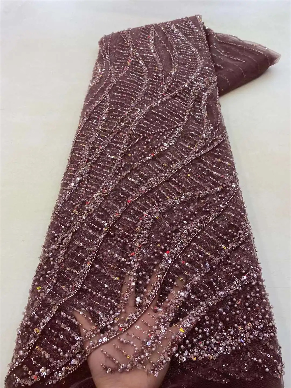 African Sequins Beaded Groom L – Embroidery Gradient recenzja i cena