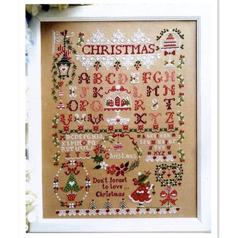 Christmas girl cross stitch ki – Embroidery Xmas Kits recenzja i cena