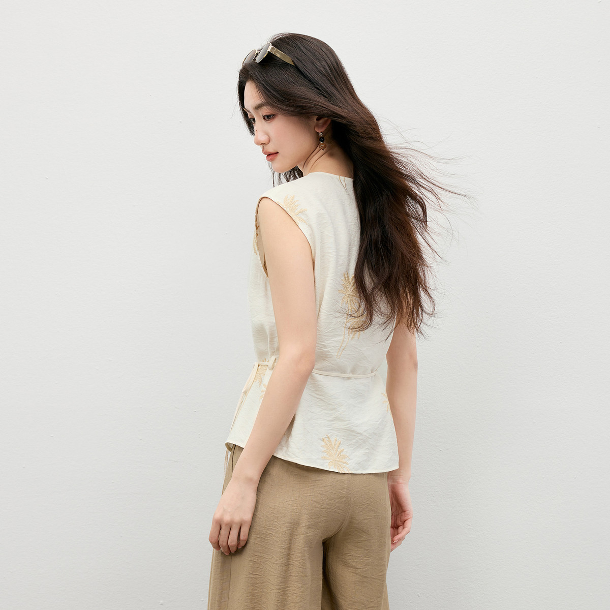 SENTUBILA Women's Sleeveless C – Embroidery Removal recenzja i cena