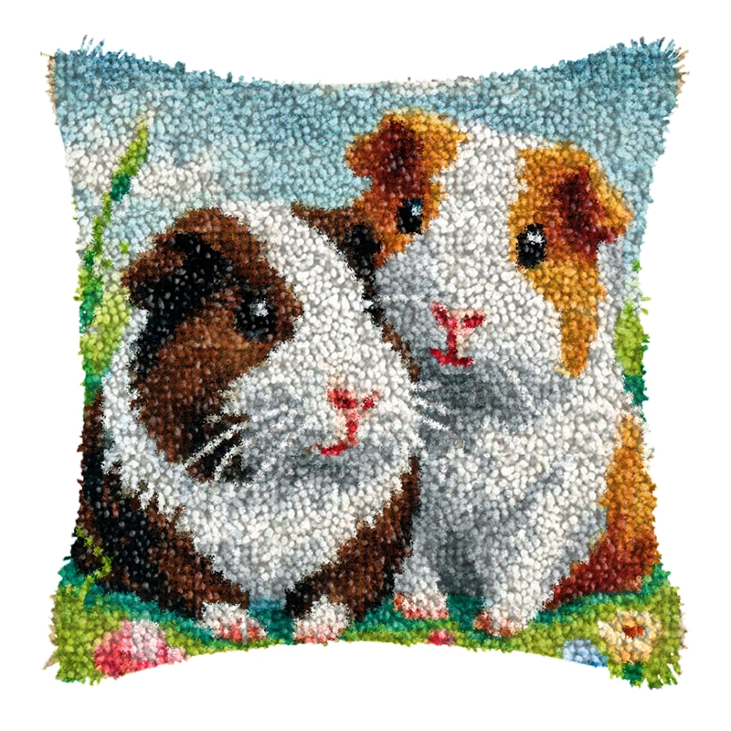 DIY Rabbit Cat Latch Hook Rug  – Embroidery Sheet recenzja i cena