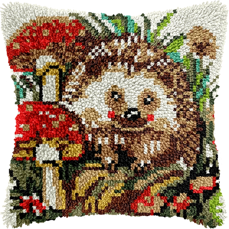 DIY Rabbit Cat Latch Hook Rug  – Embroidery Sheet recenzja i cena