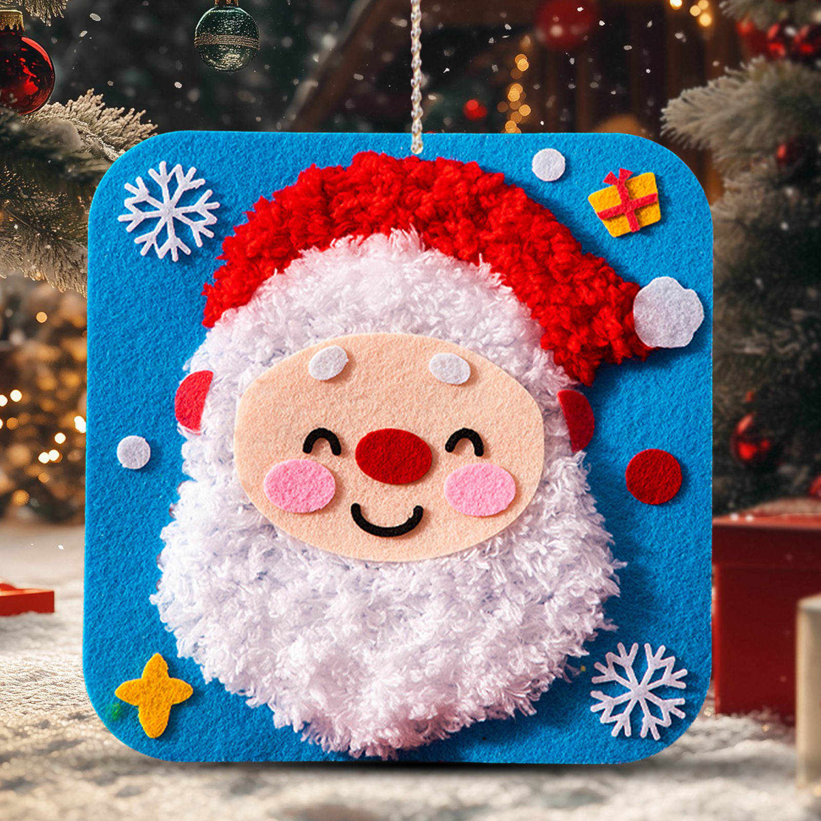 Lovely Animal Embroidery Doll  – Embroidery Xmas Decorations recenzja i cena