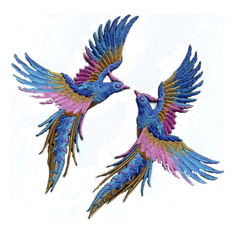 1 Pair Embroidery Patch Swallo – Embroidery Unicorn recenzja i cena