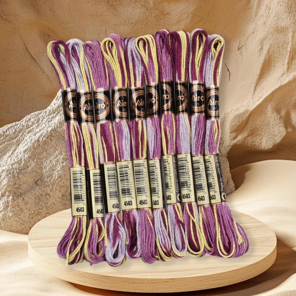 6 Strands Purple Variegated Em – Embroidery Gradient recenzja i cena