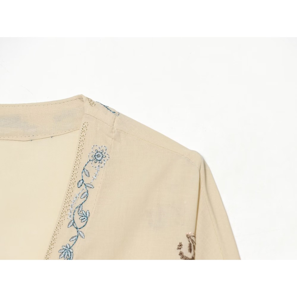 Fabulous Embroidered 2 Piece S – Embroidery Cotton Shirt recenzja i cena