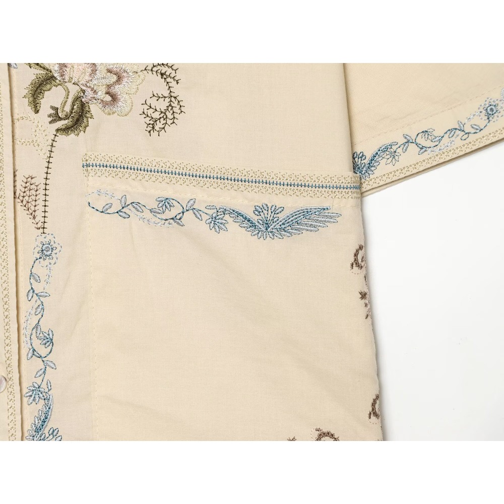 Fabulous Embroidered 2 Piece S – Embroidery Cotton Shirt recenzja i cena