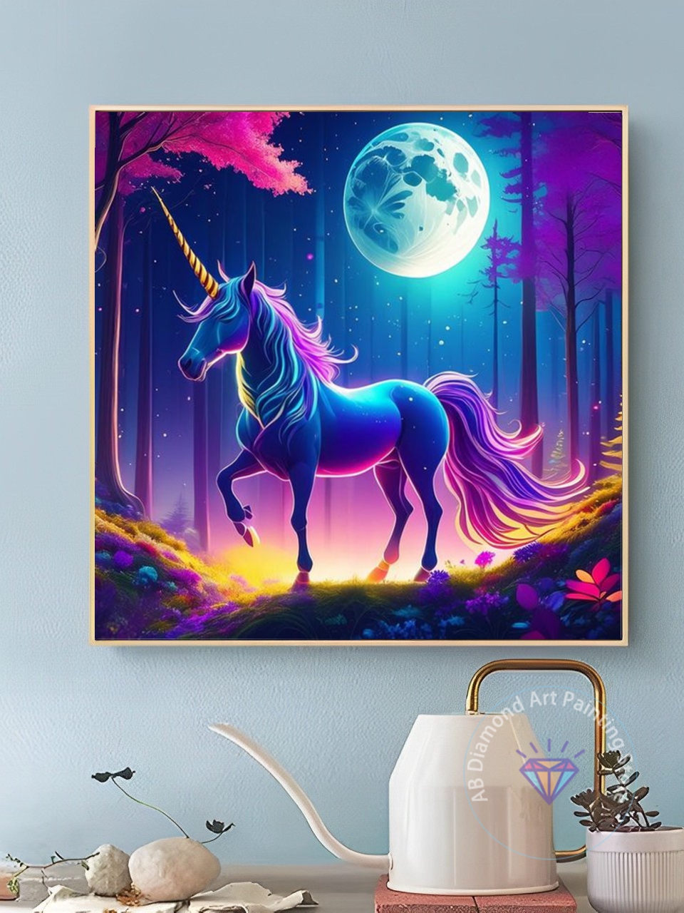 Fantasy cute unicorn Diamond P – Embroidery Unicorn recenzja i cena