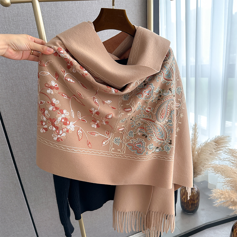 New Luxury Design Winter Embro – Embroidery Pashmina recenzja i cena