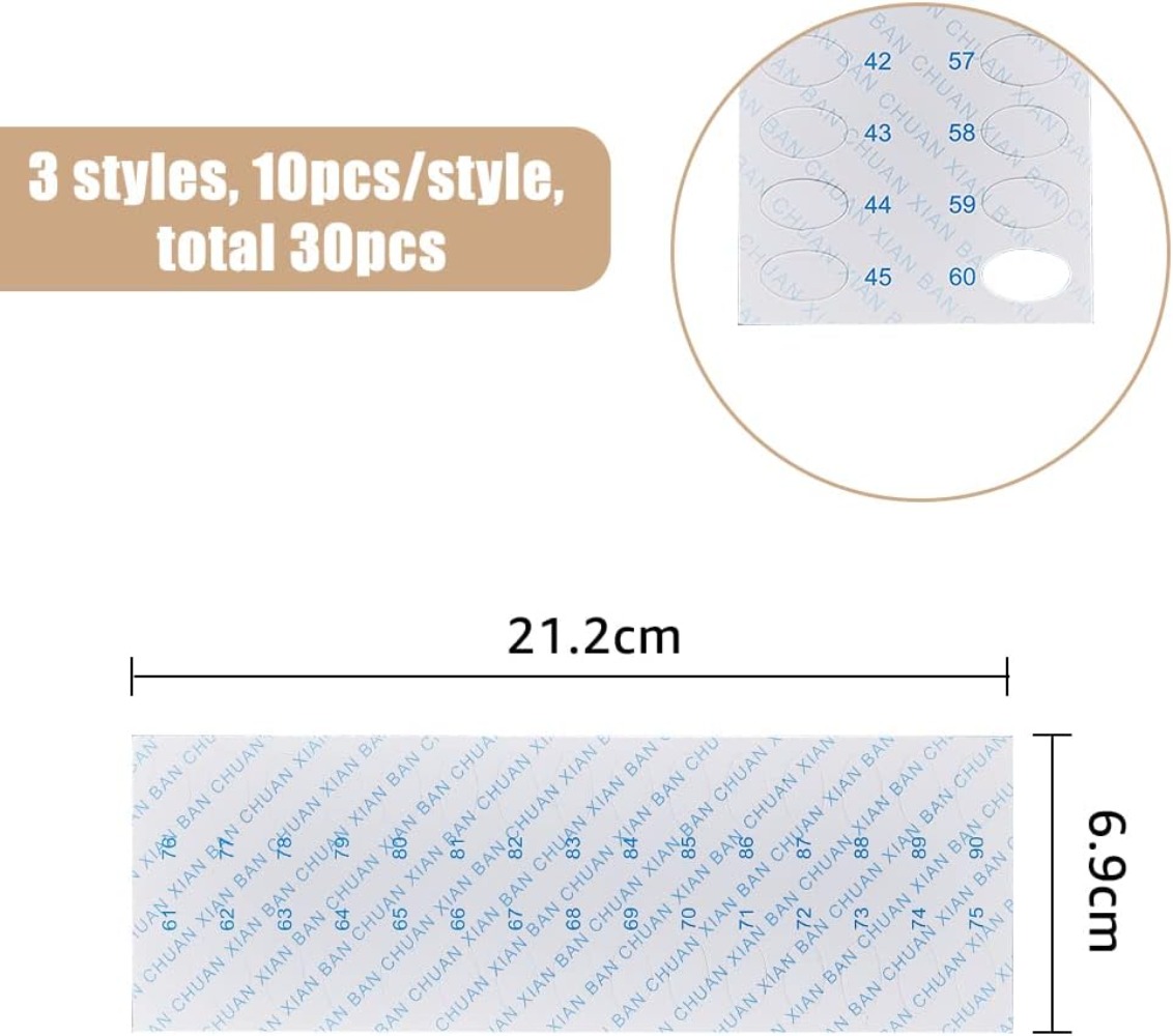 30Pcs 30 Positions Embroidery  – Embroidery Sheet recenzja i cena