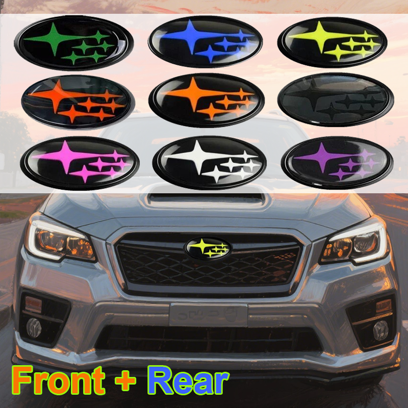 2Pcs Acrylic Car Front Rear Lo – Embroidery Legacy recenzja i cena