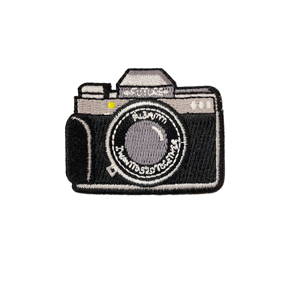 1 Piece Black Camera Embroider – Embroidery Fonts recenzja i cena