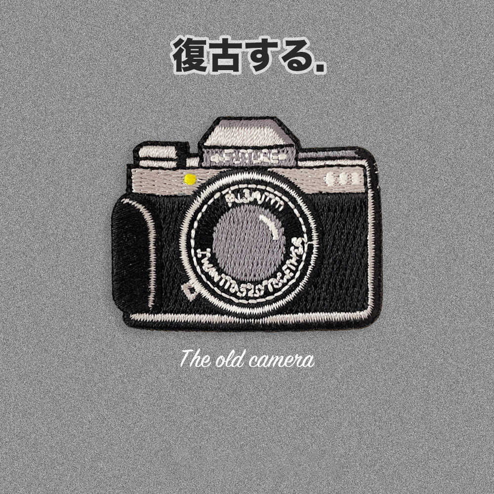 1 Piece Black Camera Embroider – Embroidery Fonts recenzja i cena