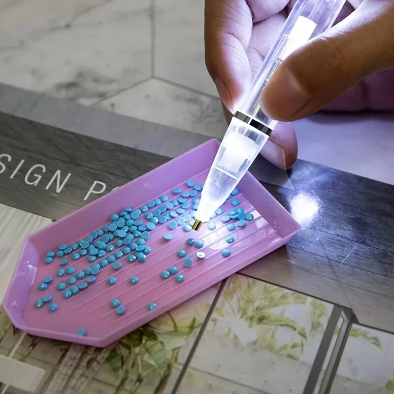 LED Light Diamond Painting Pen – Embroidery Art recenzja i cena
