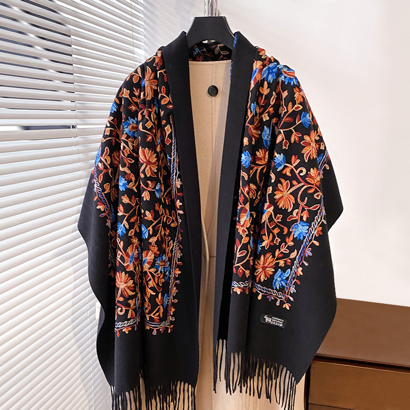 New Luxury Design Winter Embro – Embroidery Pashmina recenzja i cena