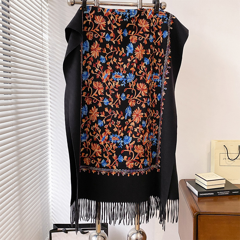 New Luxury Design Winter Embro – Embroidery Pashmina recenzja i cena