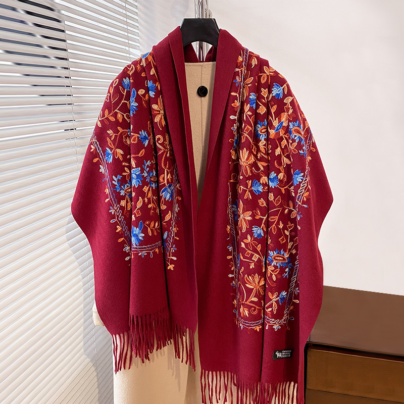 New Luxury Design Winter Embro – Embroidery Pashmina recenzja i cena