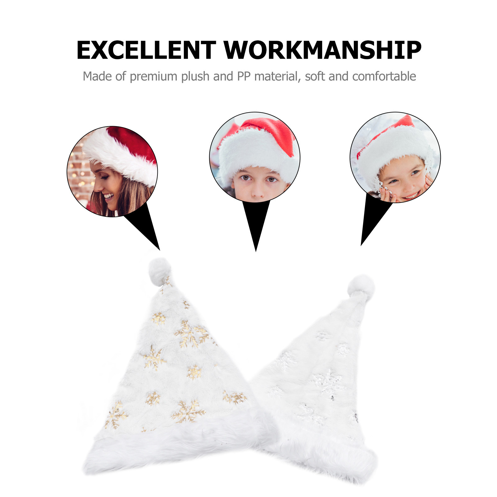 2pcs Christmas Embroidery Snow – Embroidery Xmas Decorations recenzja i cena