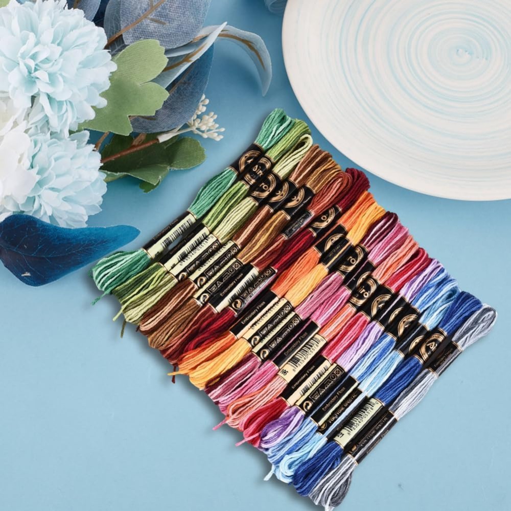 18 Skeins 6 Strands Colorful V – Embroidery Gradient recenzja i cena
