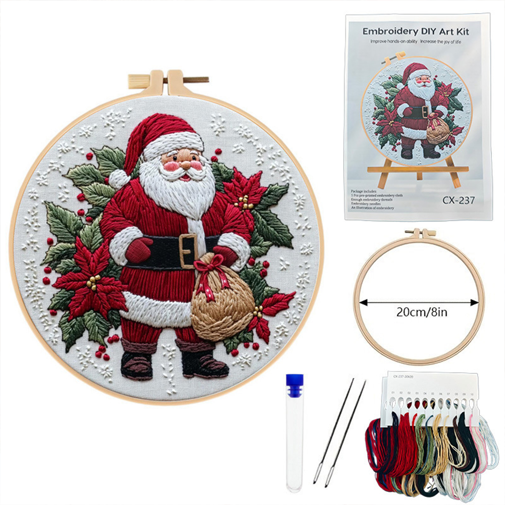 1 Set Christmas Embroidery Kit – Embroidery Xmas Decorations recenzja i cena