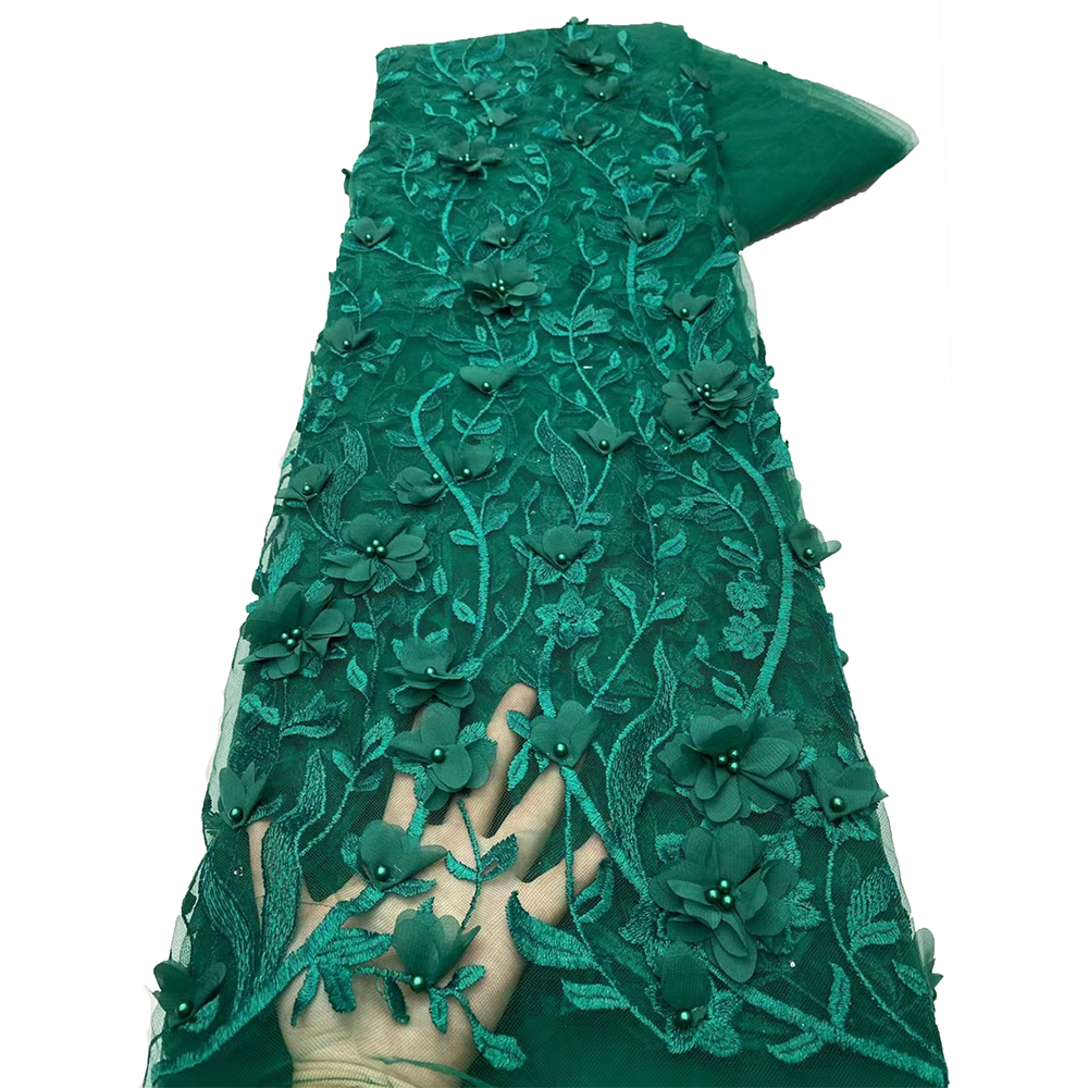 2025 Green 3d Lace Flower Embr – Embroidery Ai recenzja i cena