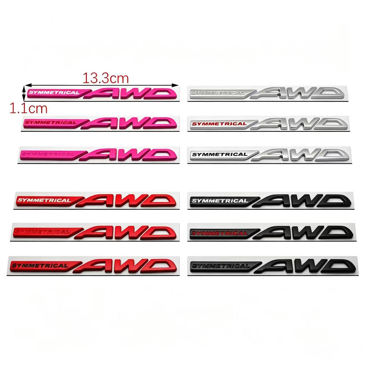 Car AWD Metal Rear Tail Letter – Embroidery Legacy recenzja i cena