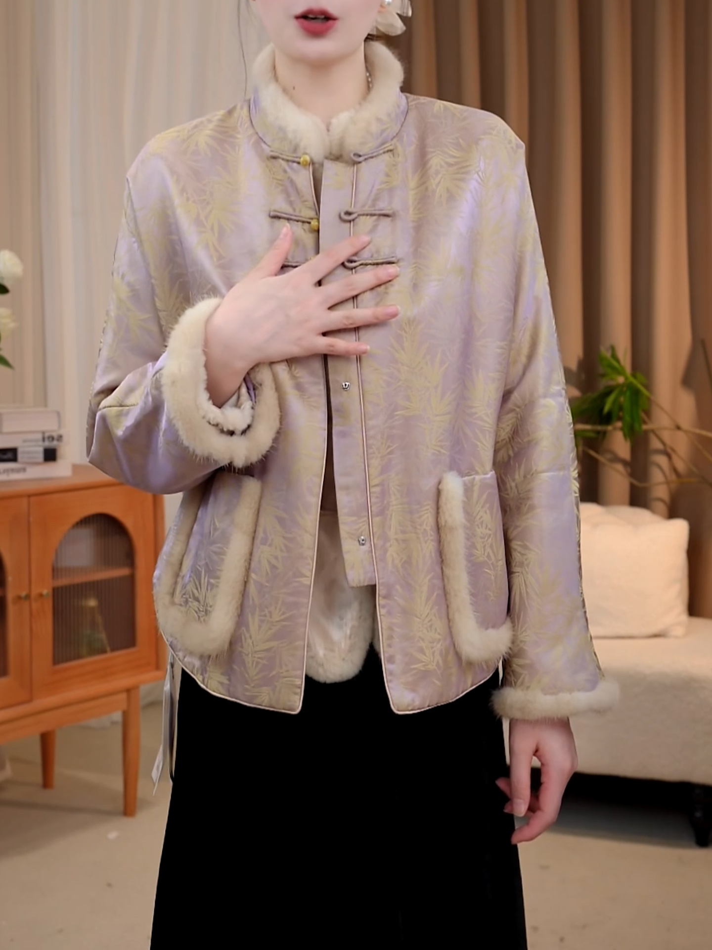 Autumn Winter Large Size Women – Embroidery Jacket recenzja i cena
