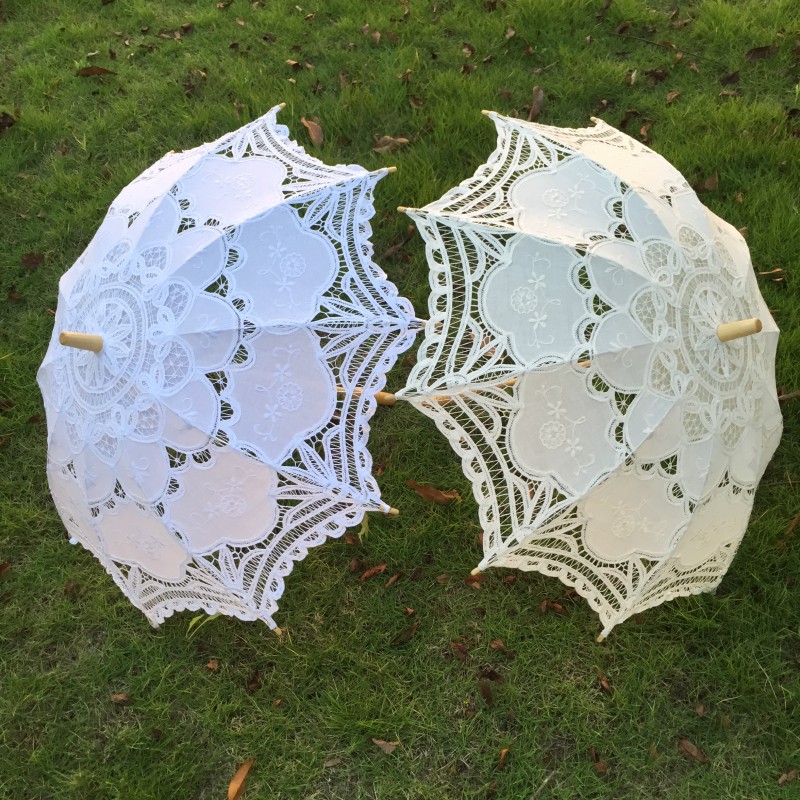New Vintage Lace Umbrella Hand – Embroidery Wedding recenzja i cena