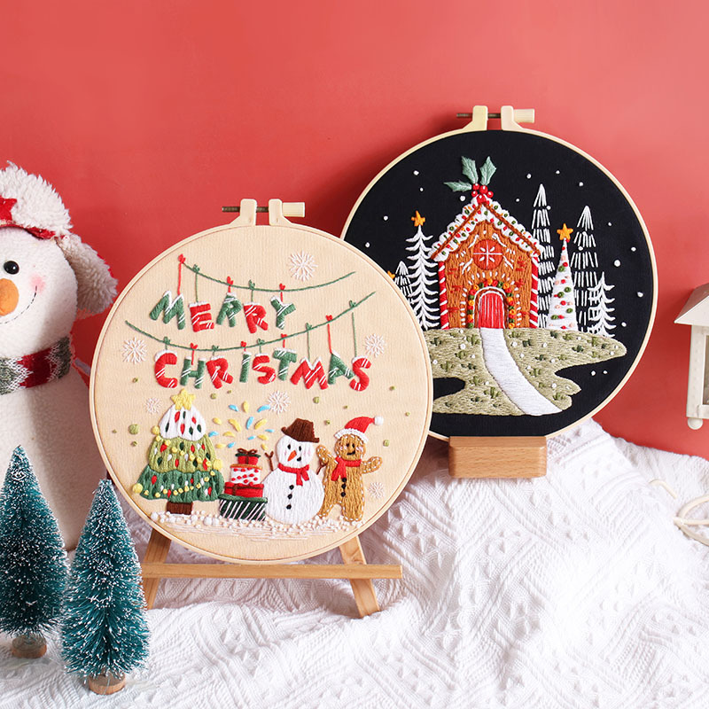 Merry Christmas DIY Embroidery – Embroidery Xmas Kits recenzja i cena